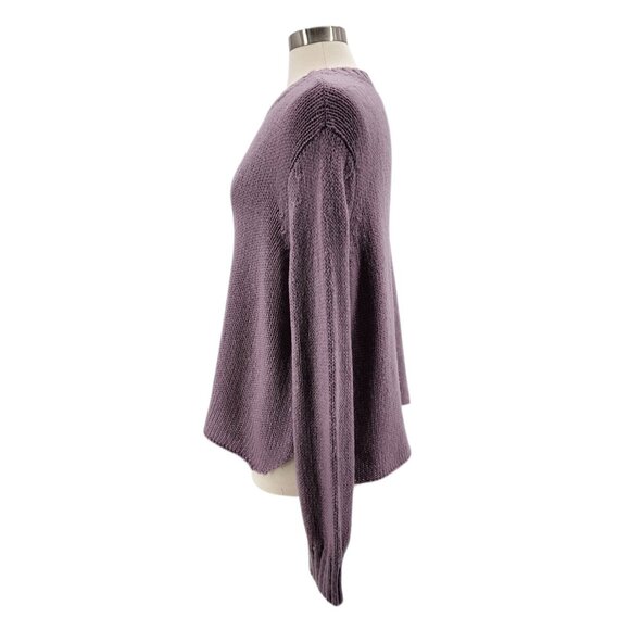 Wooden Ships Paola Buendia Womens S/M Sweater Purple Acrylic Mohair Wool Boxy - Picture 4 of 8